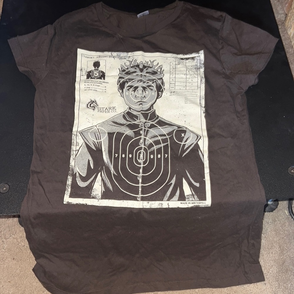 Tee fury Joffrey Baratheon tee womens cut large bnwot